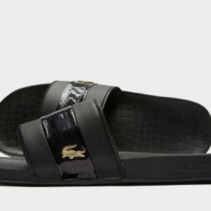 Lacoste Frasier Deluxe Slides Musta