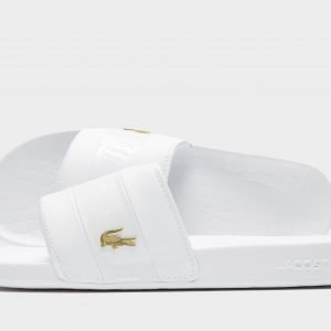 Lacoste Frasier Deluxe Slides Valkoinen