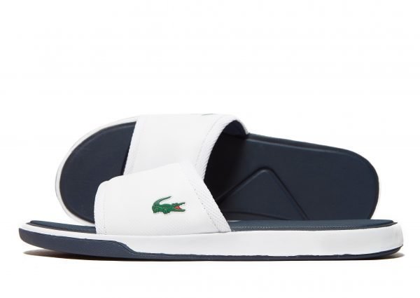 Lacoste L30 Slides Valkoinen