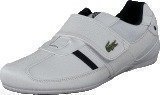 Lacoste Protected Cr Wht/Dk Blu