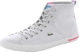 Lacoste Ramer Hi Jaw Lt Gry/Dk Pnk Cnv