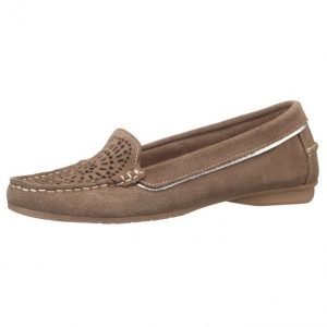 Liva Loop Loaferit Harmaanruskea