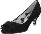 Lola Ramona Kitten Black Suede