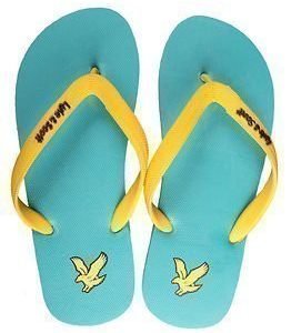 Lyle & Scott Brora Flip Flop Capri Blue