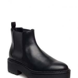 Mango Elastic Panels Ankle Boot