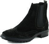 Marc O Polo Bootie Chelsea Black Waxed Suede