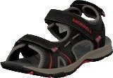 Merrell Panther Sandal Black/Red