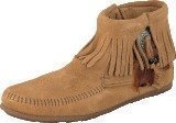 Minnetonka Concho Feather Boot Taupe