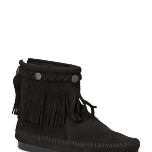 Minnetonka Hi Top Back Zip Boot