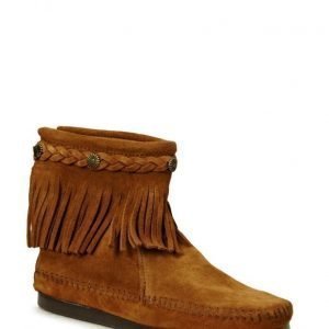 Minnetonka Hi Top Back Zip Boot