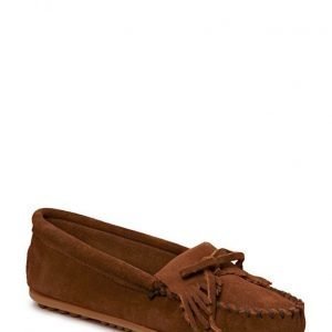 Minnetonka Kilty Suede Moc