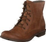 Mustang 1157534 Women's Lace-Up Bootie Cognac