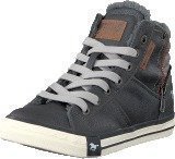 Mustang 5024602 Jr High Top Sneaker Graphite