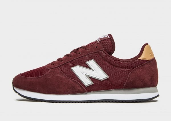 New Balance 220 Burgundy / Tan / White