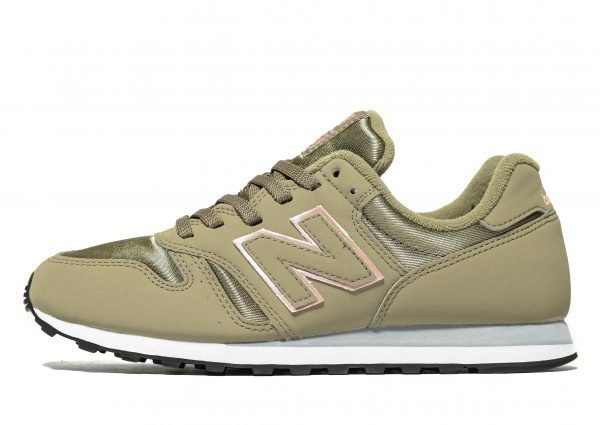 New Balance 373 Khaki / Pink