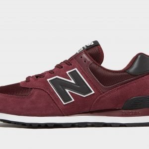 New Balance 574 Burgundy / Black