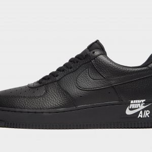 Nike Air Force 1 Logo Musta