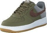 Nike Air Force 1 Mdm Olv/Trck Brwn-Cl Gry-White