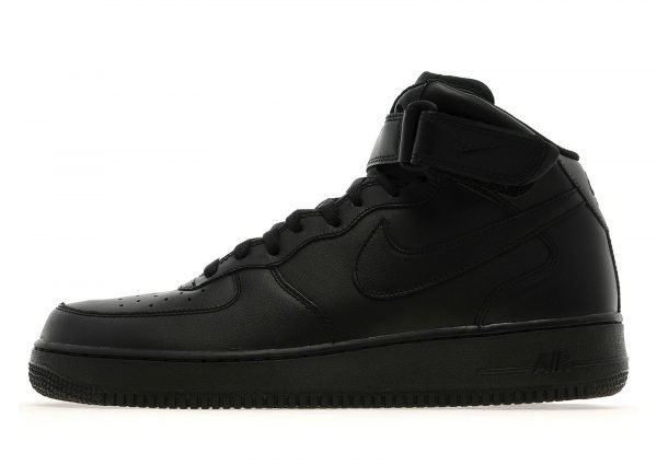 Nike Air Force 1 Mid Musta