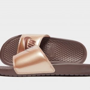 Nike Benassi Just Do It Slides Kulta