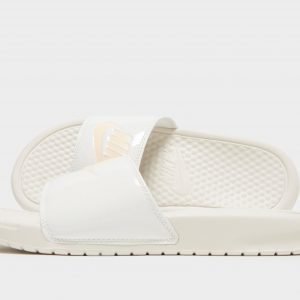 Nike Benassi Just Do It Slides Valkoinen