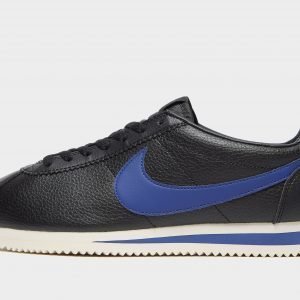 Nike Cortez Se Leather Musta