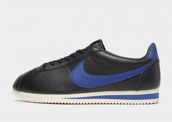 Nike Cortez Se Leather Musta