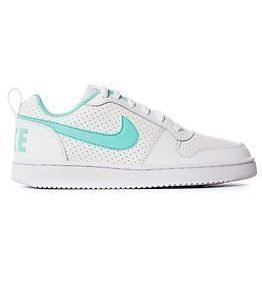 Nike Court Borough Low White/Hyper Turquoise