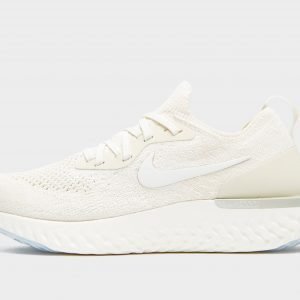 Nike Epic React Flyknit Kermanvalkoinen