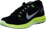 Nike Nike Lunarglide+ 5 Black/Smmt White-Vlt-Brly Vlt