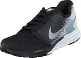 Nike Nike Lunarglide 7 Gs Blck/Mtllc Slvr-Wlf Gry-Cl Gry