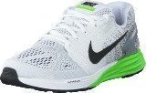 Nike Nike Lunarglide 7 White/Black-Electric Green