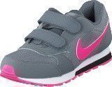 Nike Nike Md Runner 2 Psv Cool Grey/Hyper Pink-Black