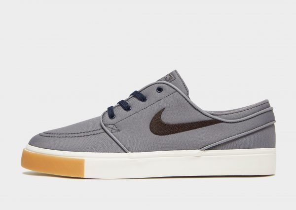 Nike Sb Zoom Stefan Janoski Canvas Harmaa