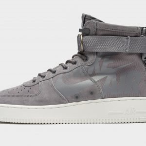 Nike Sf Air Force 1 Mid Harmaa