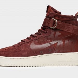 Nike Sf Air Force 1 Mid Punainen