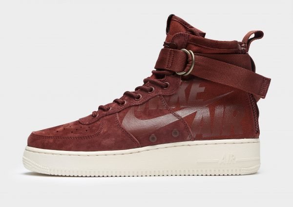 Nike Sf Air Force 1 Mid Punainen