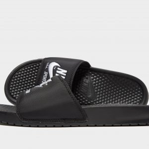 Nike Sportswear Benassi Text Slides Musta