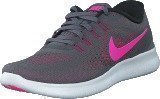 Nike Wmns Nike Free RN Dark Grey/Pnk Blast-Blk