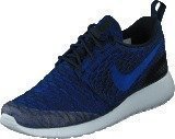 Nike Wmns Roshe One Flyknit Drk Obsdn/Rcr Bl-Dp Ryl Bl-Pr