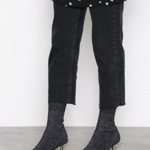 Nly Shoes Glitter Boot Bootsit Violetti