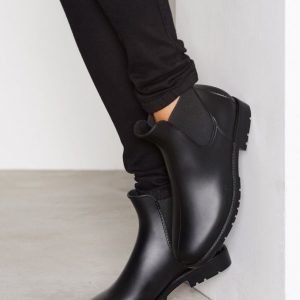 Nly Shoes Low Chelsea Rain Boot Kumisaappaat Musta