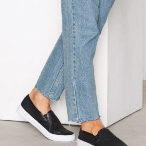 Nly Shoes Slip In Sneaker Slip-On Kengät Musta
