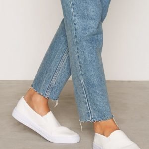 Nly Shoes Slip In Sneaker Slip-On Kengät Valkoinen
