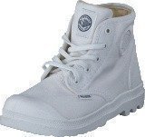 Palladium Blanc Hi Kids