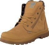 Palladium Pampa Hi Cuff WPS Kids Amber gold