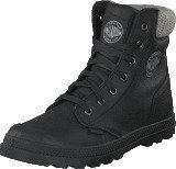 Palladium Pampa Hi Knit Hi LP Ladies Black