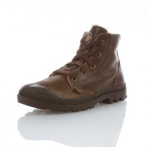 Palladium Pampa Hi Pilot Ladies Korkeavartiset Tennarit Ruskea