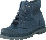 Palladium Pampa Hi Zipper Kids 53196-404 Dark Slate