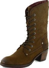 Park West Leather Boot 67 Dark Brown